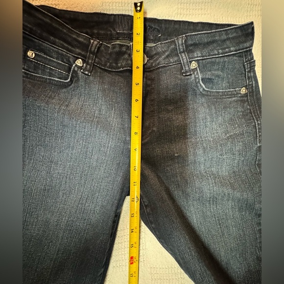 Kut from the Kloth Dark Blue Flare Jeans Women - Picture 12 of 13